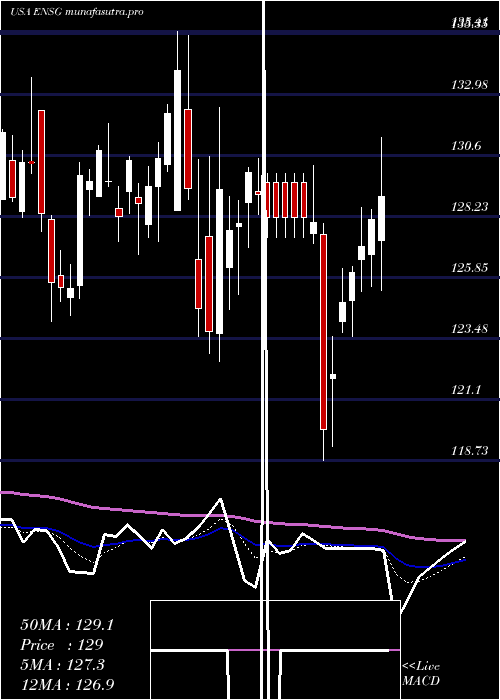  Daily chart EnsignGroup