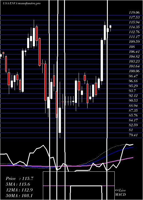 weekly chart EnovaInternational