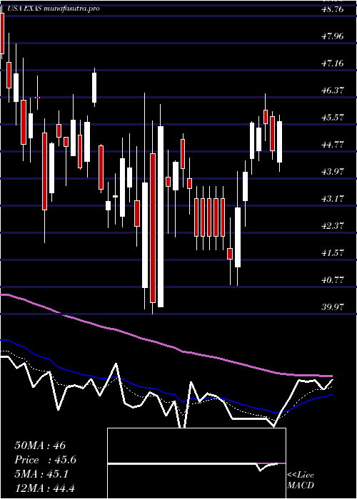  Daily chart ExactSciences