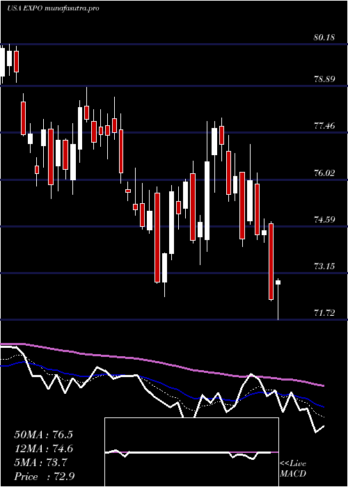 Daily chart ExponentInc