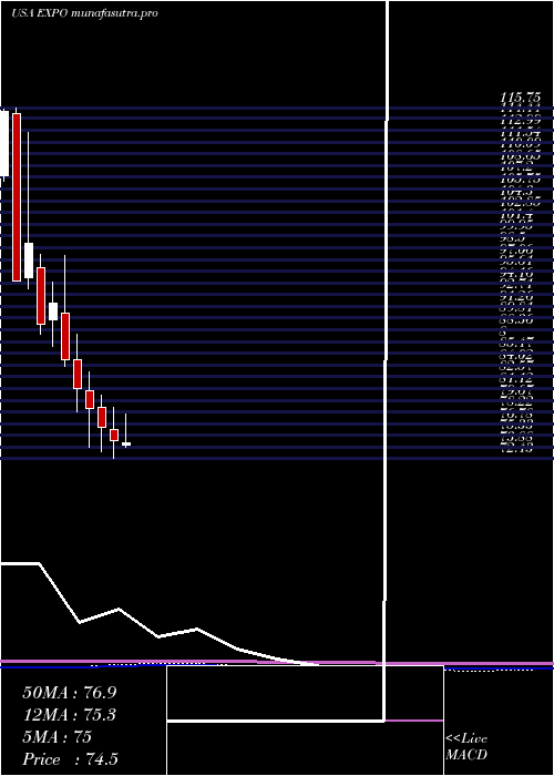 monthly chart ExponentInc