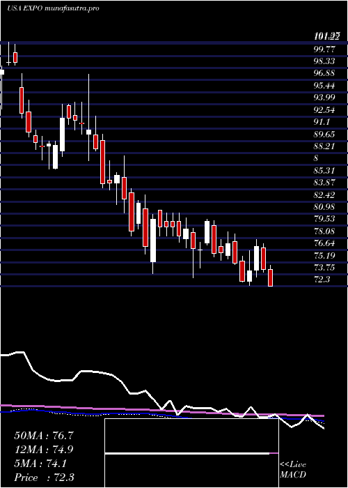 weekly chart ExponentInc