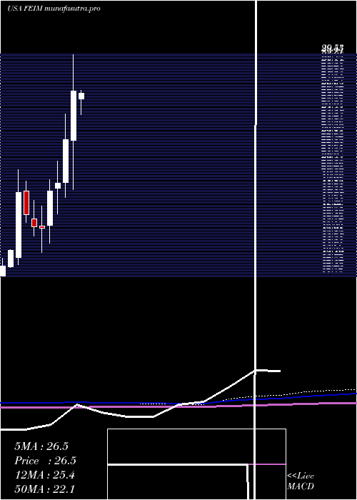  monthly chart FrequencyElectronics