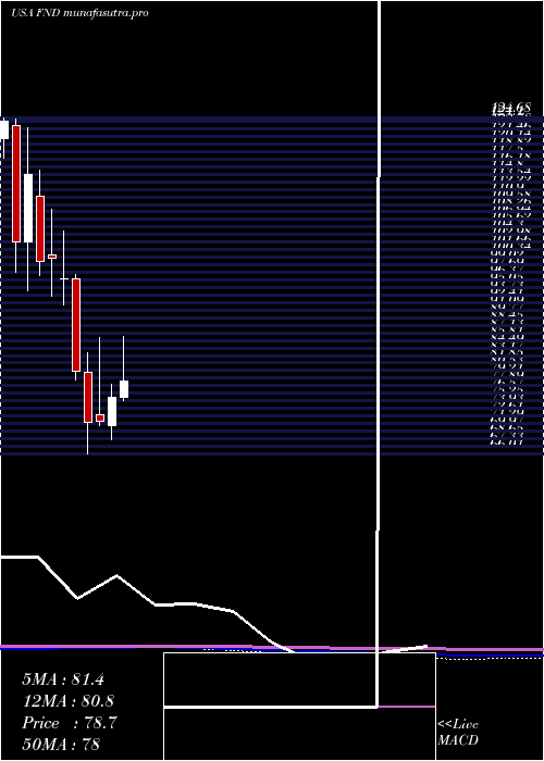 monthly chart FloorDecor