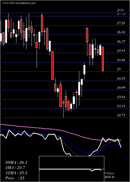 Daily chart GeoGroup