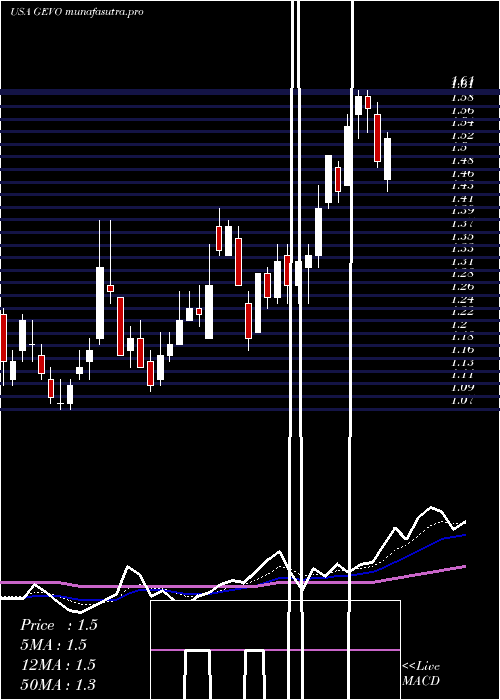 Daily chart GevoInc