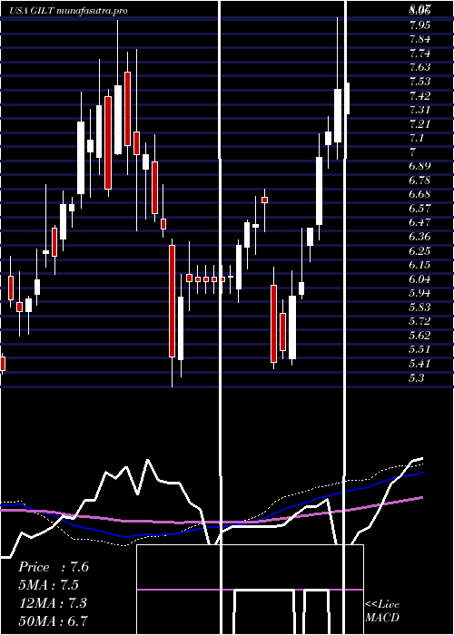 weekly chart GilatSatellite