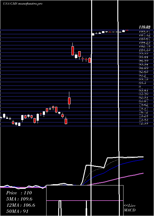 Daily chart GmsInc