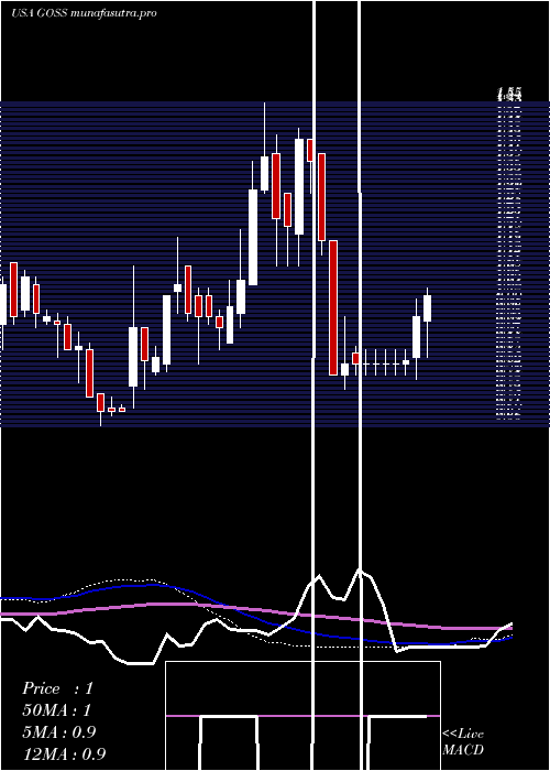  weekly chart GossamerBio