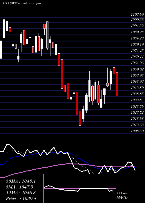 Daily chart WW