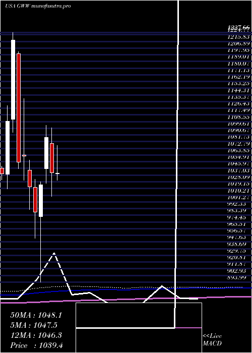 monthly chart WW
