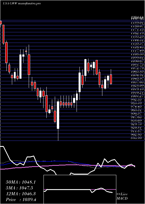 weekly chart WW