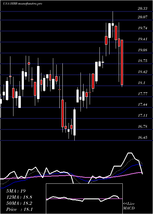 Daily chart HamiltonBeach
