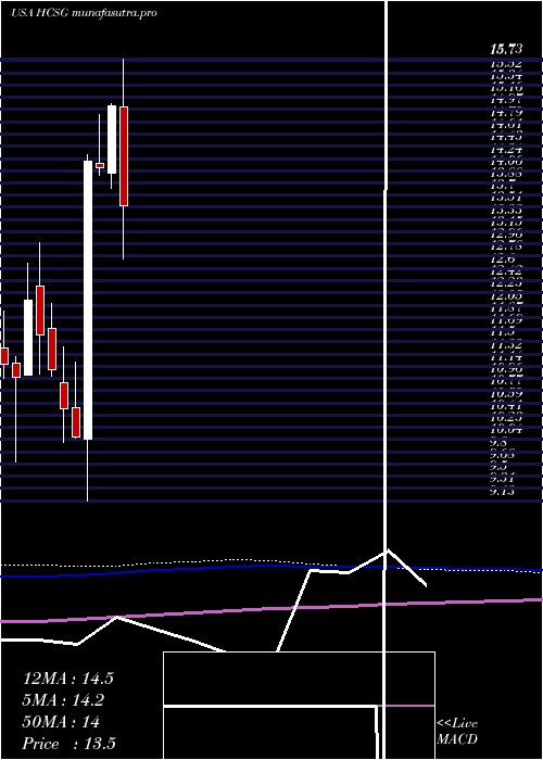 monthly chart HealthcareServices