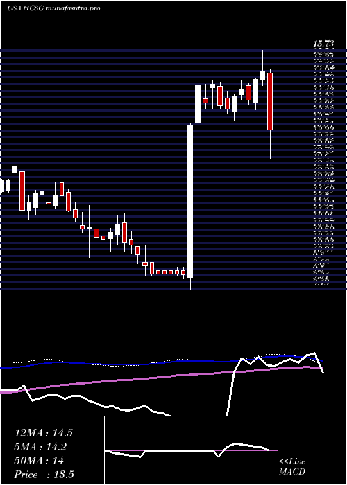 weekly chart HealthcareServices