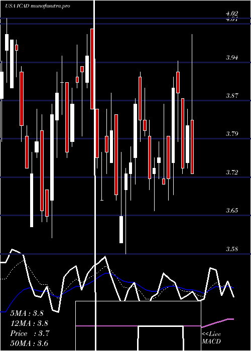 Daily chart IcadInc