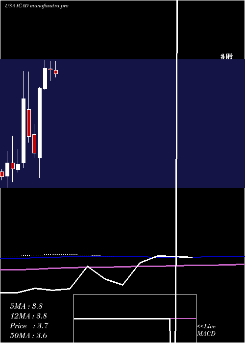 monthly chart IcadInc