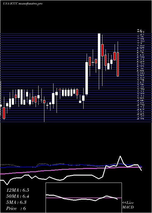  weekly chart ImmucellCorporation