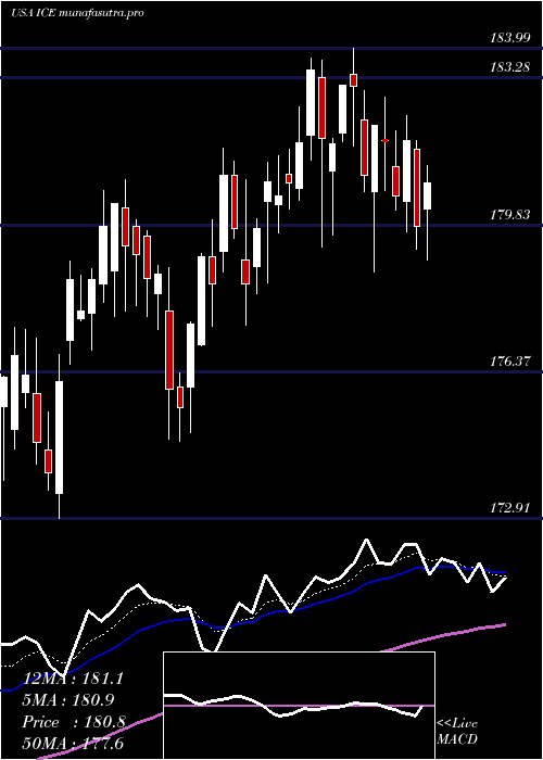 Daily chart IntercontinentalExchange