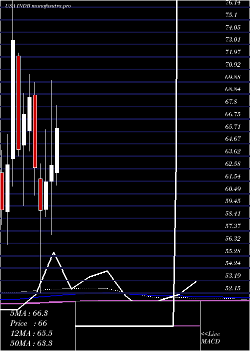 monthly chart IndependentBank