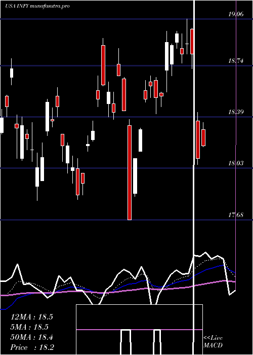 Daily chart Infosys