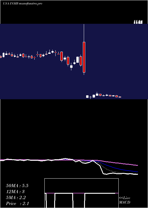 Daily chart InmuneBio