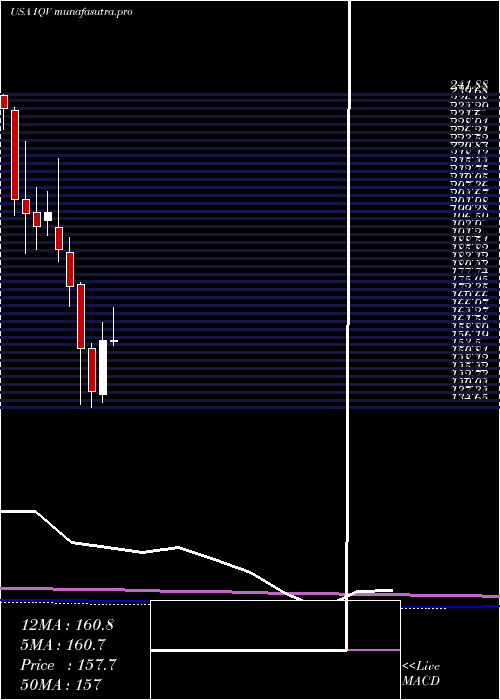 monthly chart IqviaHoldings