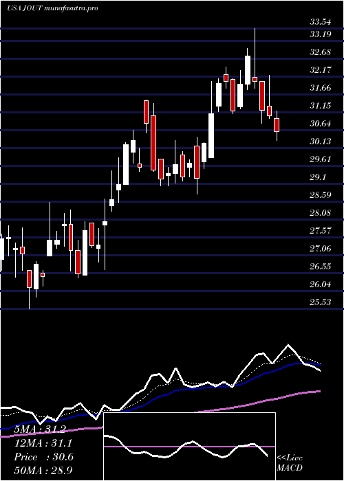 Daily chart JohnsonOutdoors