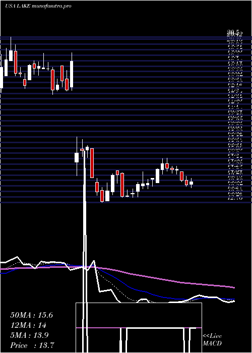 Daily chart LakelandIndustries