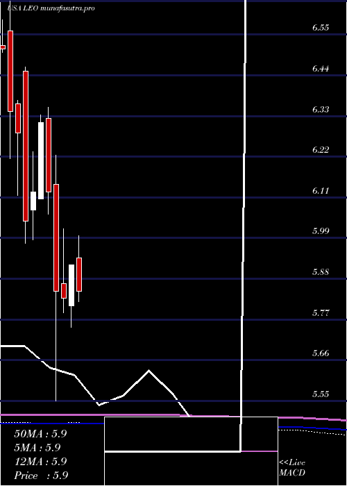 monthly chart DreyfusStrategic