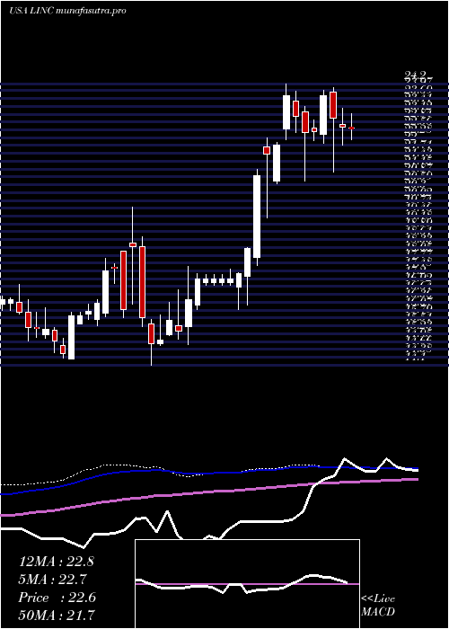 weekly chart LincolnEducational