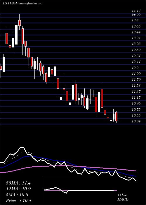 Daily chart LomaNegra