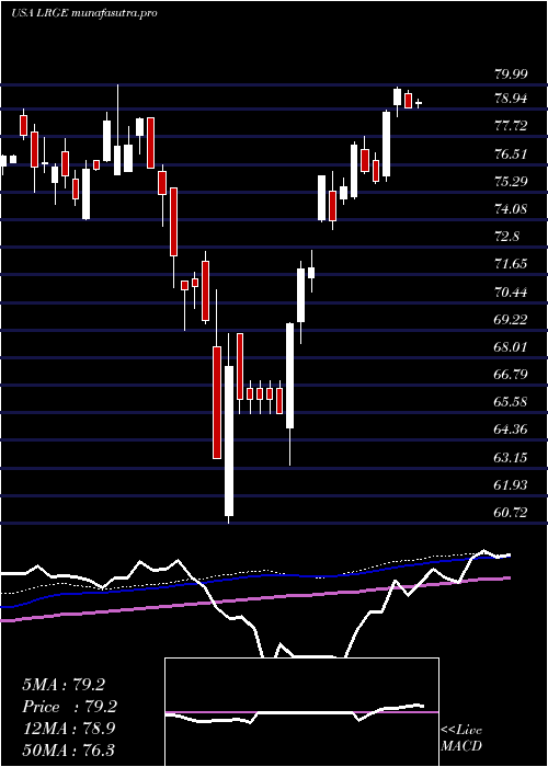 weekly chart ClearbridgeLarge