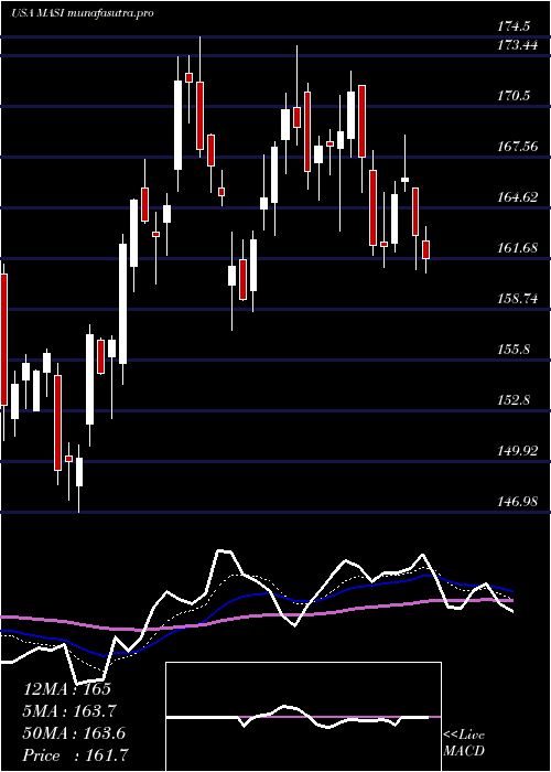 Daily chart MasimoCorporation