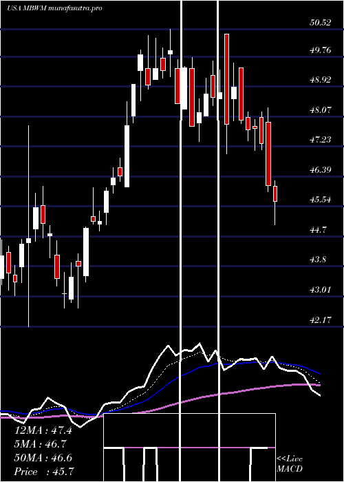  Daily chart MercantileBank