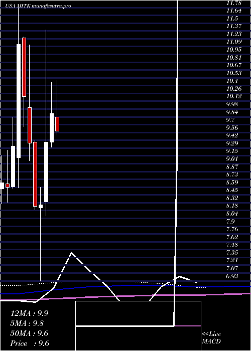 monthly chart MitekSystems