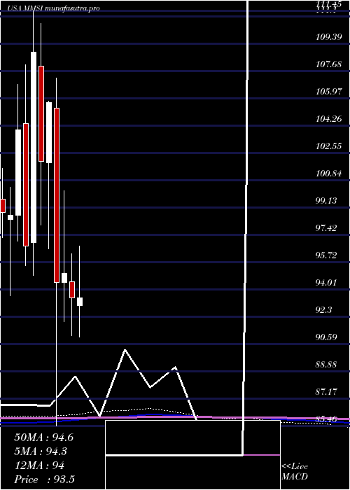 monthly chart MeritMedical