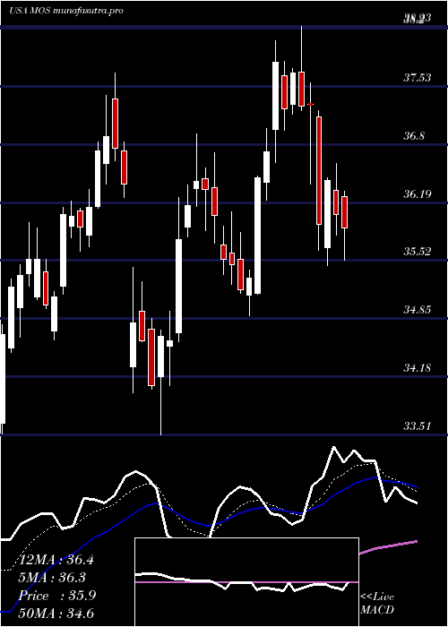 Daily chart MosaicCompany