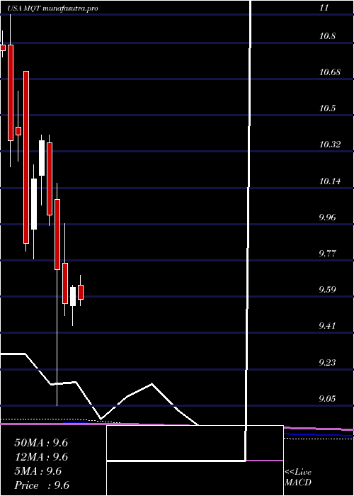 monthly chart BlackrockMuniyield