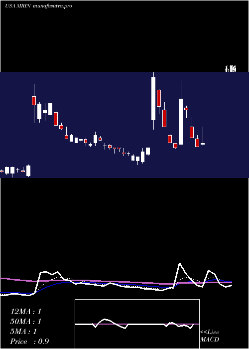  Daily chart MarinSoftware