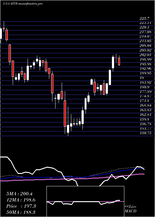 weekly chart MT