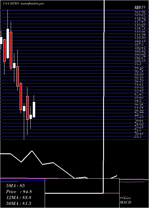 monthly chart MaterionCorporation