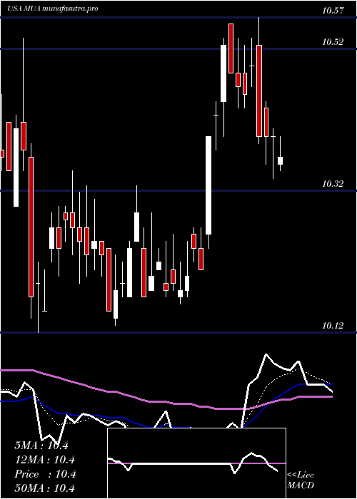 Daily chart BlackrockMuniassets