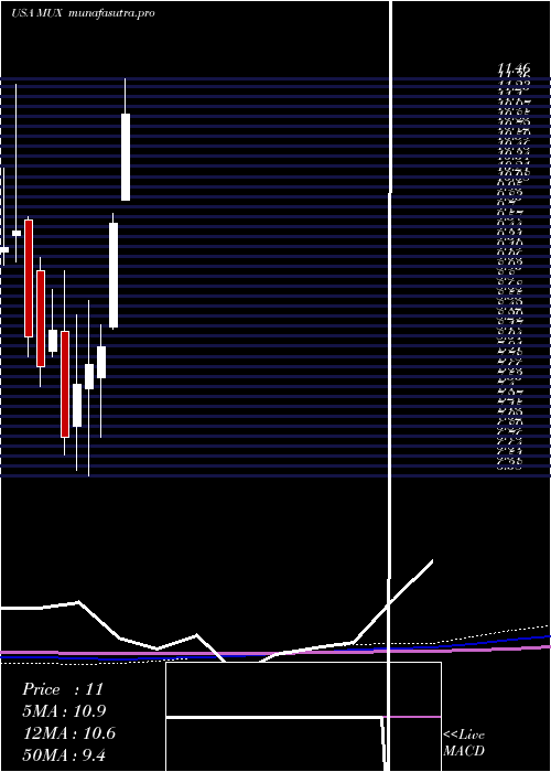monthly chart McewenMining