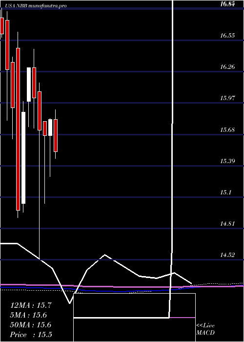monthly chart NuveenTaxable