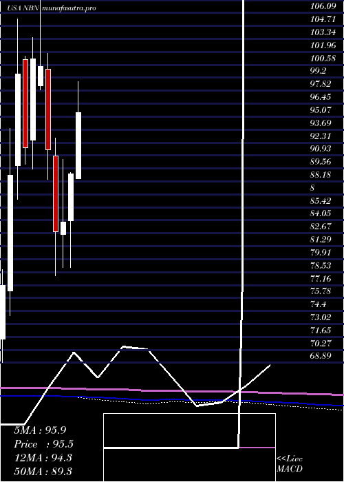 monthly chart NortheastBancorp