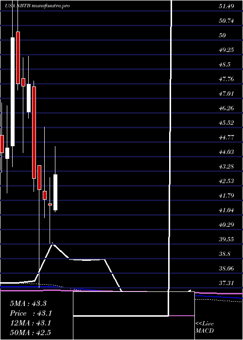 monthly chart NbtBancorp