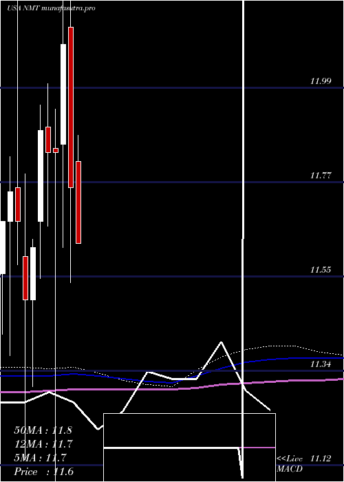 monthly chart NuveenMassachusetts