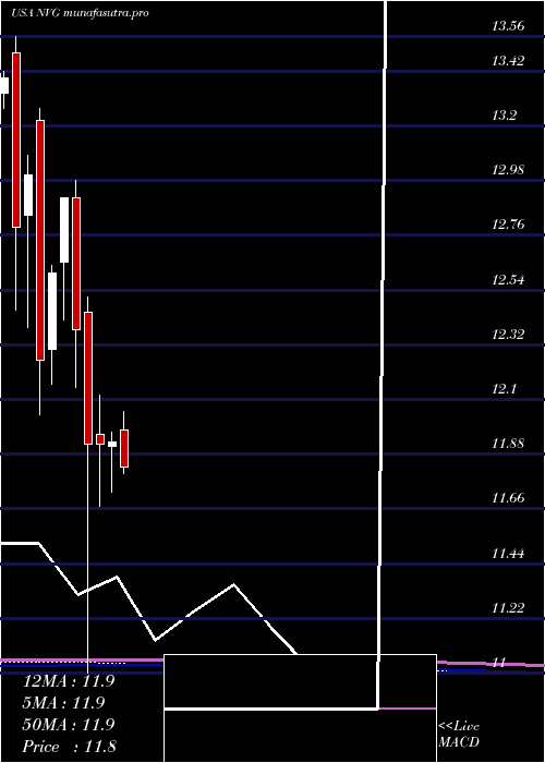monthly chart NuveenAmt