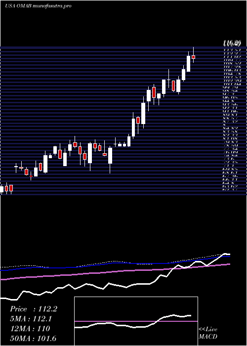 weekly chart GrupoAeroportuario